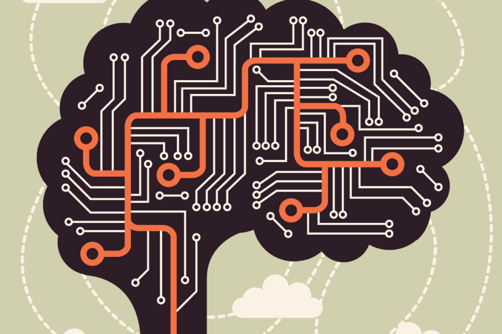 Funcionamento da inteligência artificial generativa para educação.